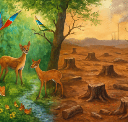 What Happens to a Population When Humans Destroy Habitats?