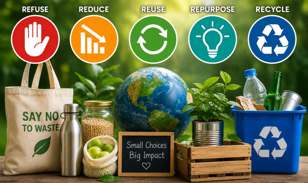Five Rs for a Greener Future